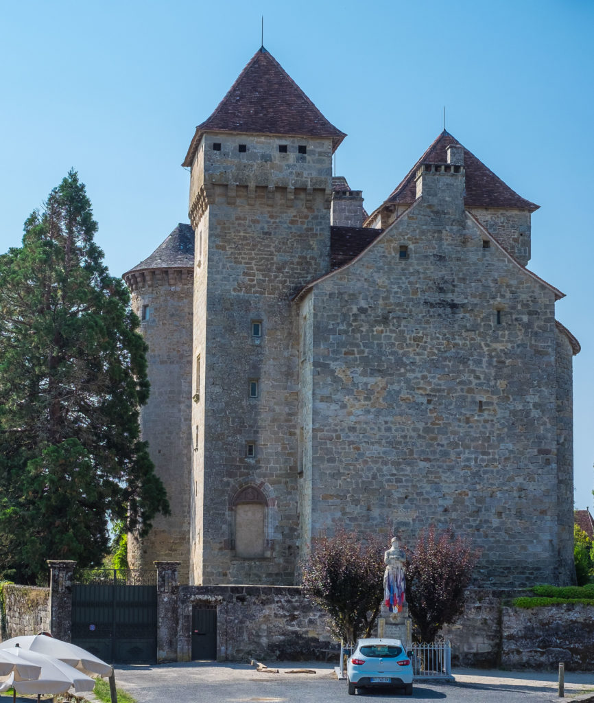 Curemonte Corrèze France Dordogne Medieval Europe Turene Castle Chateau