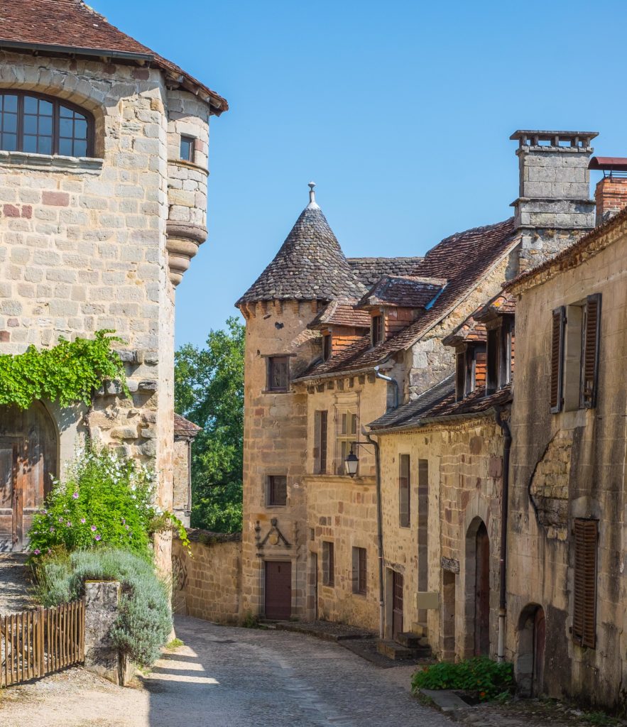 Curemonte Corrèze France Dordogne Medieval Europe Turene Castle Chateau
