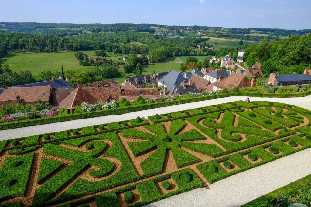 Hautefort Dordogne France Castle Chateau