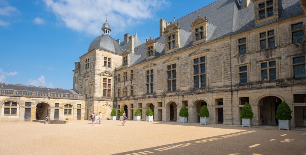 Hautefort Dordogne France Castle Chateau