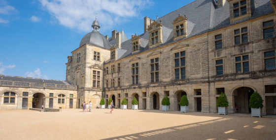 Hautefort Dordogne France Castle Chateau