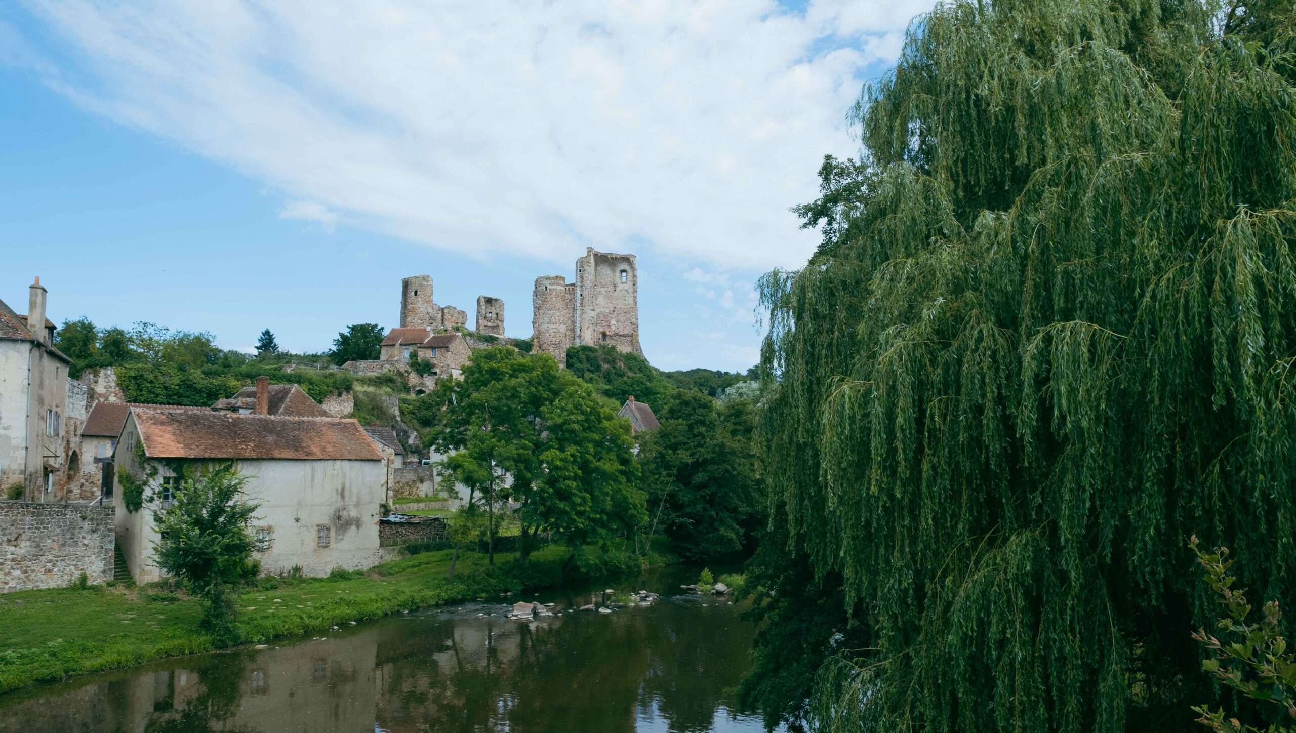 Hérisson village in Bourbon region of France
