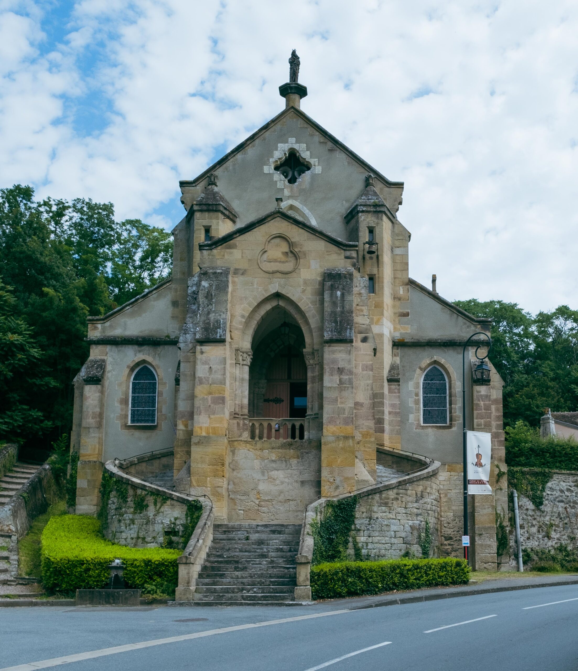 Hérisson village in Bourbon region of France