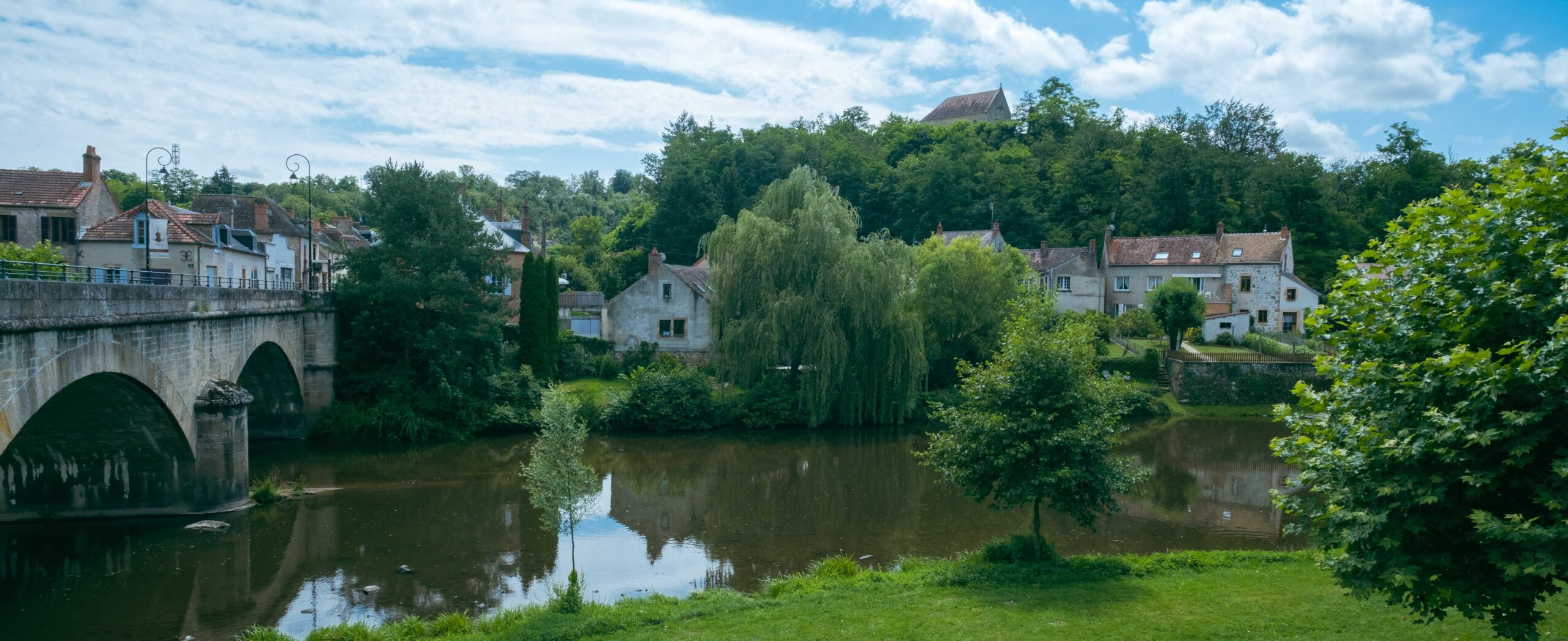 Hérisson village in Bourbon region of France